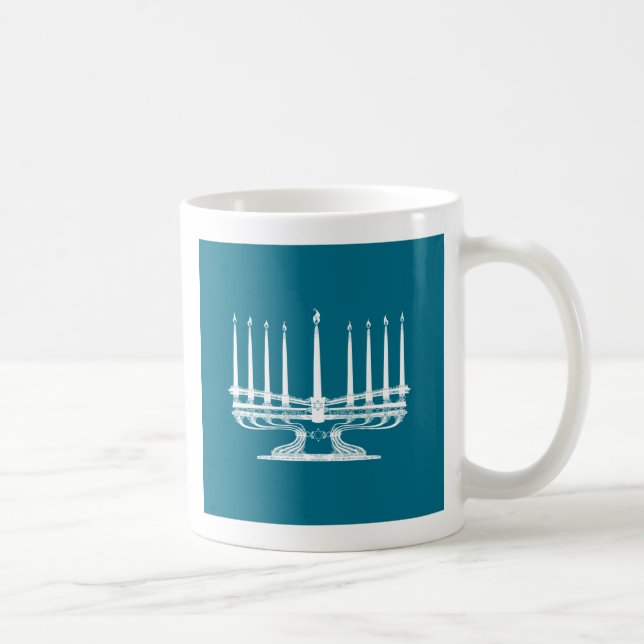 Caneca De Café Menorah (Direita)