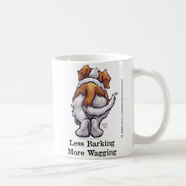 Caneca De Café Menos Barking, Mais Assalto (Direita)