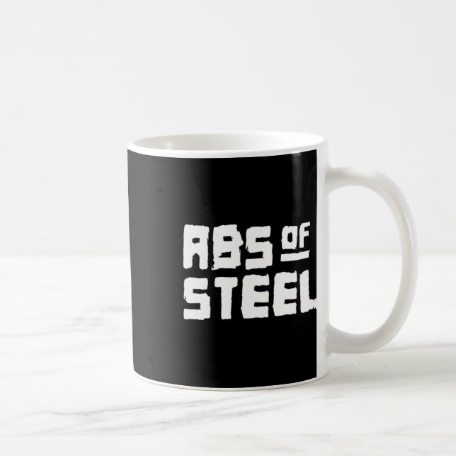 Caneca De Café Mens Abs De Construção De Malhações De Aço (Direita)