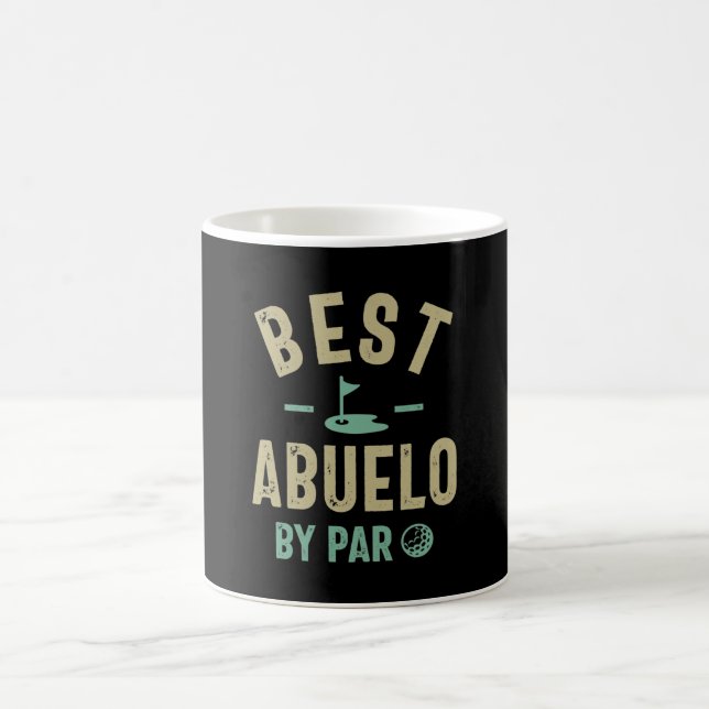 Caneca De Café Mens Best Abuelo Por Par Avô (Centro)