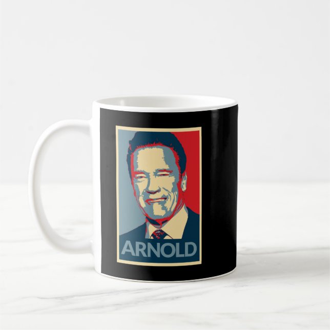 Caneca De Café Mens Best Arnold Schwarzenegger (Esquerda)