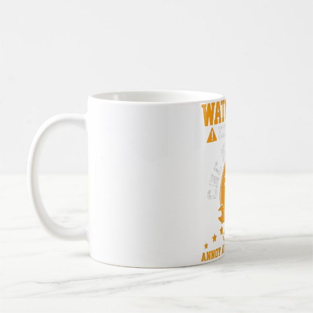 Caneca De Café Mens CNC Machinist Engraçado Gift (Esquerda)