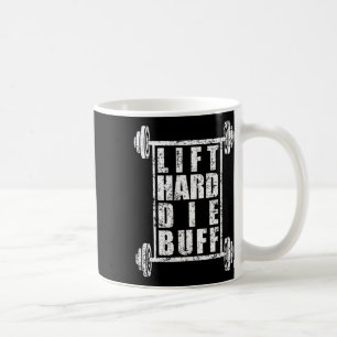 Caneca De Café Mens Elevante Duro Morrer Buff Workout Criança de