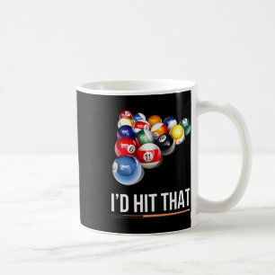 Caneca De Café Mens Engraçada Piscina Id Atingiu O Jogador Billia
