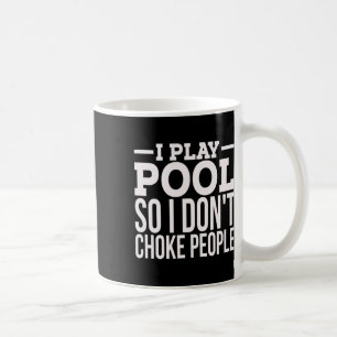 Caneca De Café Mens Eu Toco Piscina Engraçado Bilhares Sarcástico