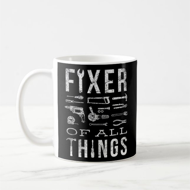 Caneca De Café Mens Fixer De Todas As Coisas Ferramenta De Reparo (Esquerda)