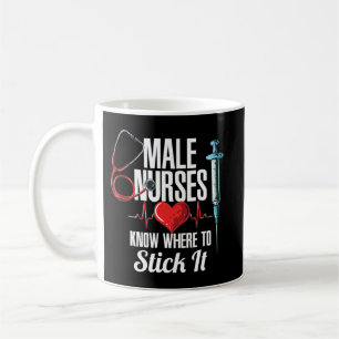 Caneca De Café Mens Funny Carer Hospital Muro Enfermeiro Você am