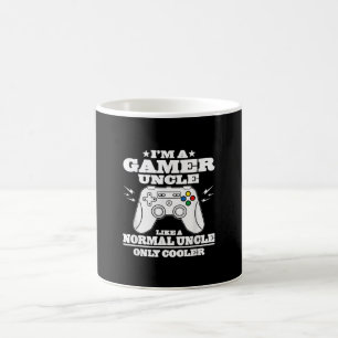 Caneca De Café Mens Gamer Tio Como Um Pai Normal De Pais Engraça