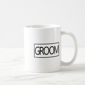 Caneca De Café Mens Groom Matching Noiva Futuro Casamento Marido 