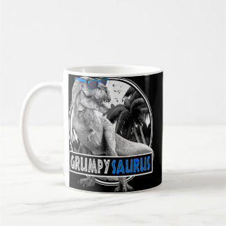 Caneca De Café Mens Grumpy Saurus T Rex Dinossaur Família Men