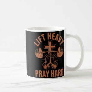 Caneca De Café Mens Gym Christian Workout Pai Levanta Pesadas Rez