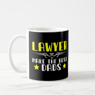 Caneca De Café Mens Lawyer Faz Os Melhores Pais