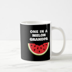 Caneca De Café Mens Mens Um Em Um Melão Vovô Diversão Watermelon