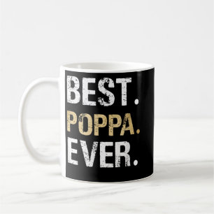Caneca De Café Mens Poppa Gift da neta Grandson Best P