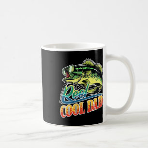 Caneca De Café Mens Reel Legal Pai Pescador Engraçado