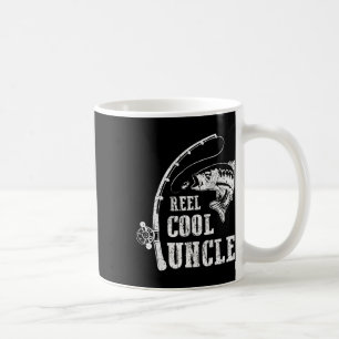 Caneca De Café Mens Reel Legal Tio Dia de os pais de Pesca