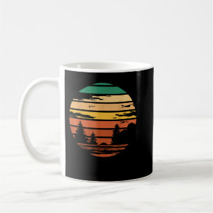 Caneca De Café Mens Retro Árvores ao ar livre Floresta Natural