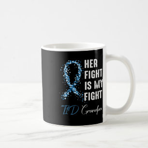 Caneca De Café Mens Sua Luta É Minha Luta Contra O Avô Do Tipo 1