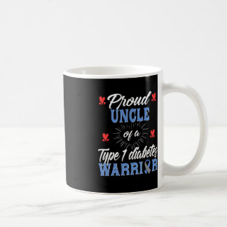 Caneca De Café Mens T1D Orgulhosa Tio Diabetes Sensibilização Tip