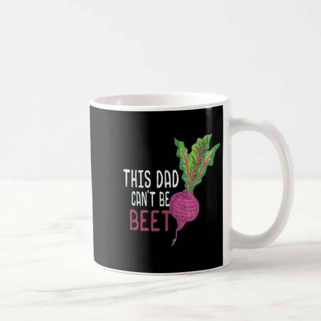 Caneca De Café Mens This Dad Can't Be Beet Gardener - Gift For Da (Direita)