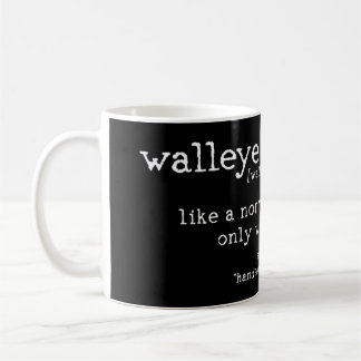 Caneca De Café Mens Walleye Fisherman Definition Funny Quote Fish