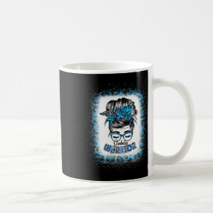 Caneca De Café Mensageiro Diabetes Guerreiro Azul Fita Diabetes