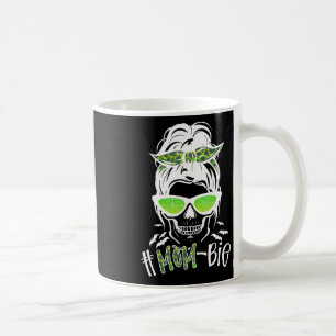 Caneca De Café Mensageiro Zombie Mãe Diversão Halloween Skull