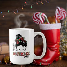 Mensagem Bun Dezembro Rapariga Leopardo Xadrez