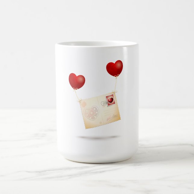 Caneca De Café Mensagem de Amor (Centro)