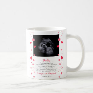 Caneca De Café Mensagem de Dia dos Namorados para o Papai Futuro
