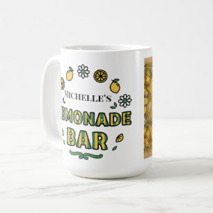 Caneca De Café Mensagem de Nome Personalizada Barra de Limonada L