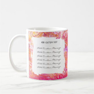 Caneca De Café Mensagem de Texto Personalizada – Presentes de Ani