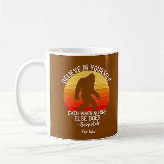 Caneca De Café Mensagem engraçada do Big Foot/Sasquatch