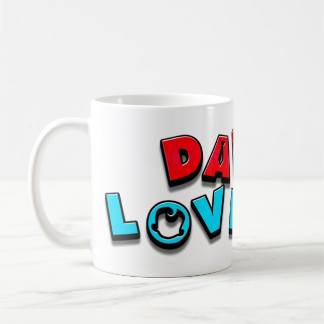 Caneca De Café Mensagem Expressando Amor pelos Pais (Esquerda)