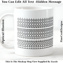 Caneca De Café Mensagem Oculta Ame Sua Alma, Citação Personalizad