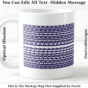 Caneca De Café Mensagem Oculta Para Qualquer Hobby, Mentalmente 1