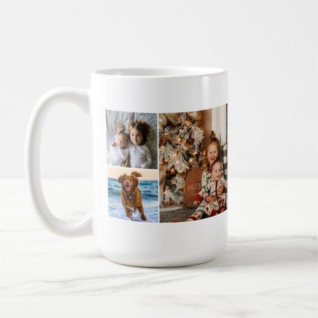 Caneca De Café Mensagem personalizada de Gift Mug de Foto Persona (Esquerda)