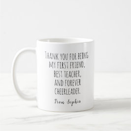 Caneca De Café Mensagens de Agradecimento, Dia das Mães