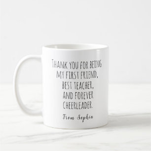 Caneca De Café Mensagens de Agradecimento, Dia das Mães