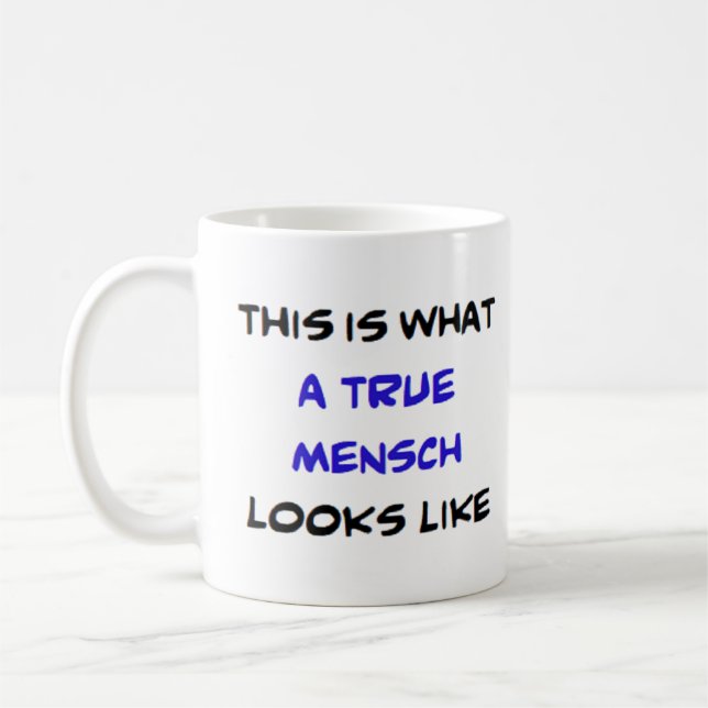 Caneca De Café mensch, verdadeiro (Esquerda)