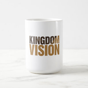 Caneca De Café Mentalidade de Reino Fé Foco Disciplina Design