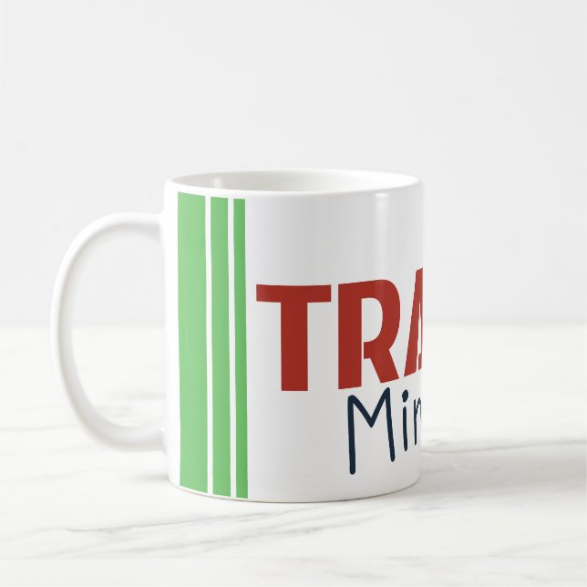 Caneca De Café Mentalidade de Trader – Negociação com Disciplina (Esquerda)