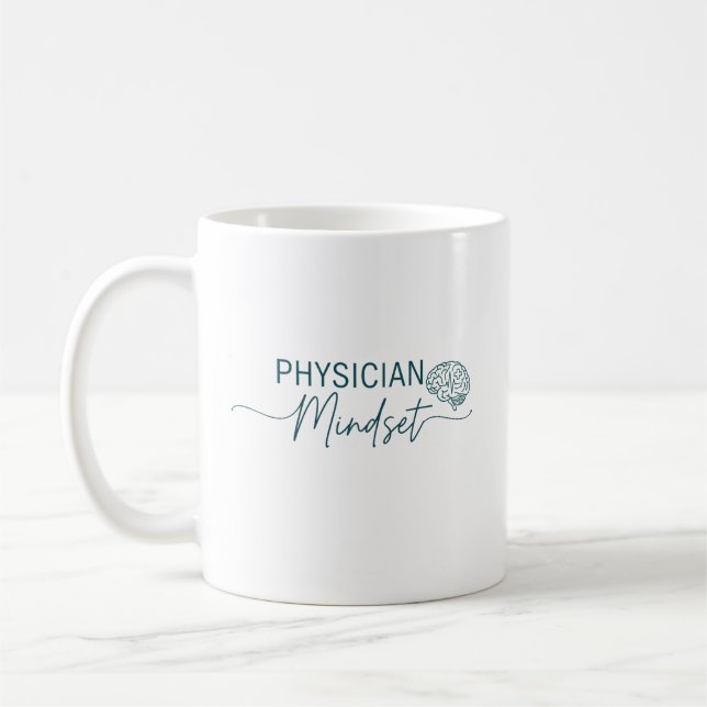Caneca De Café Mentalidade Médica (Esquerda)