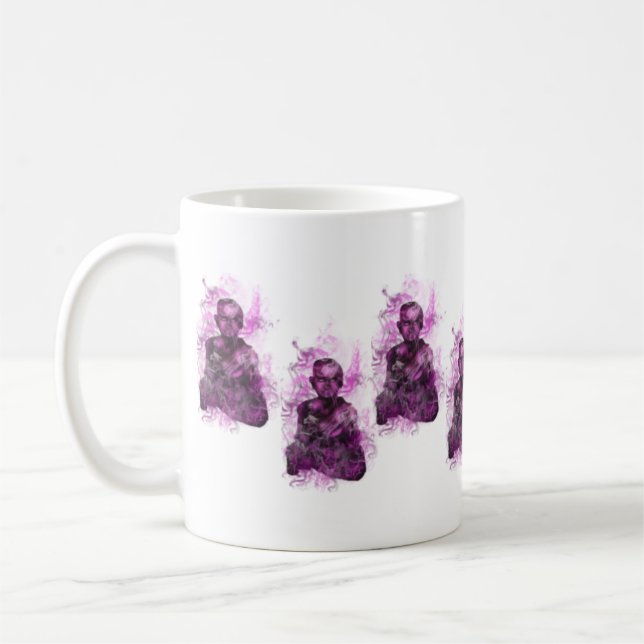 Caneca De Café Mente quieta desigual (Esquerda)