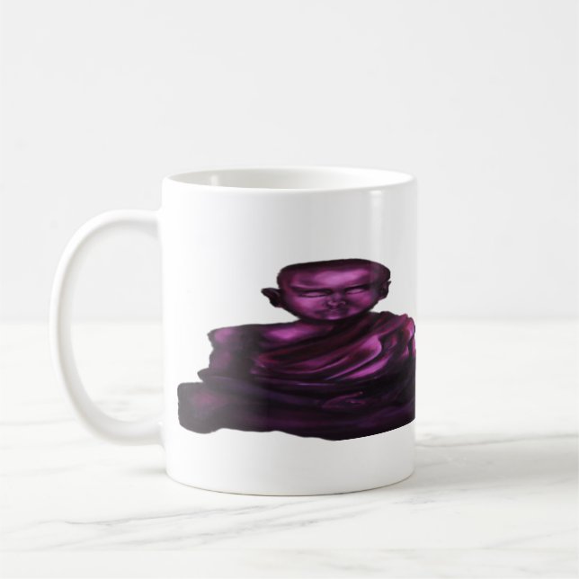 Caneca De Café Mente quieta dois (Esquerda)