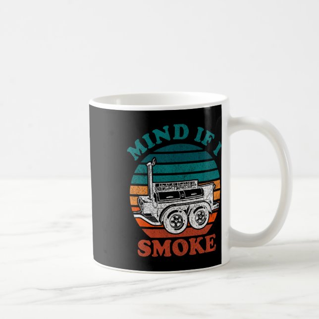 Caneca De Café Mente-Se Se Fumar Churrasco Engraçado Fumar Carne  (Direita)