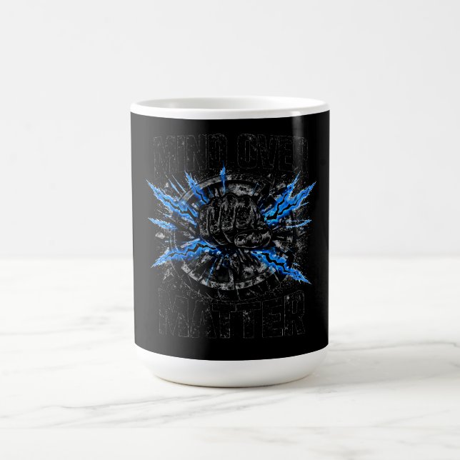 Caneca De Café Mente Sobre Matéria – Academia de Resistência Ment (Centro)