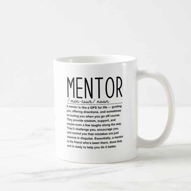 Caneca De Café Mentor (Direita)