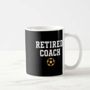 Caneca De Café Mentor de Equipe de Futebol Treinador Aposentado