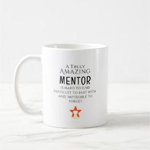 Caneca De Café Mentor Incrível Difícil de Encontrar Presente Pers